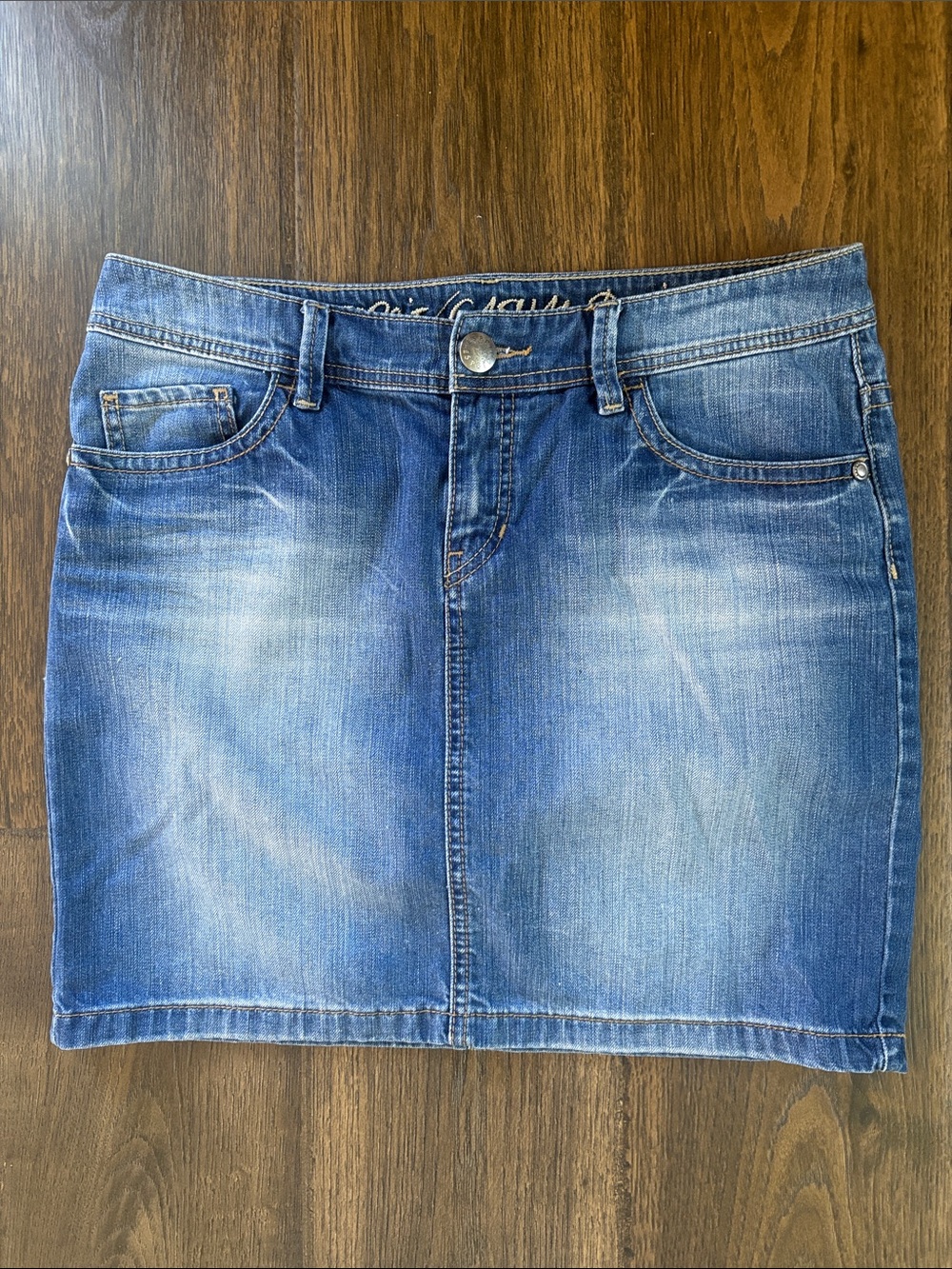 Esprit Cotton denim skirt women’s 32